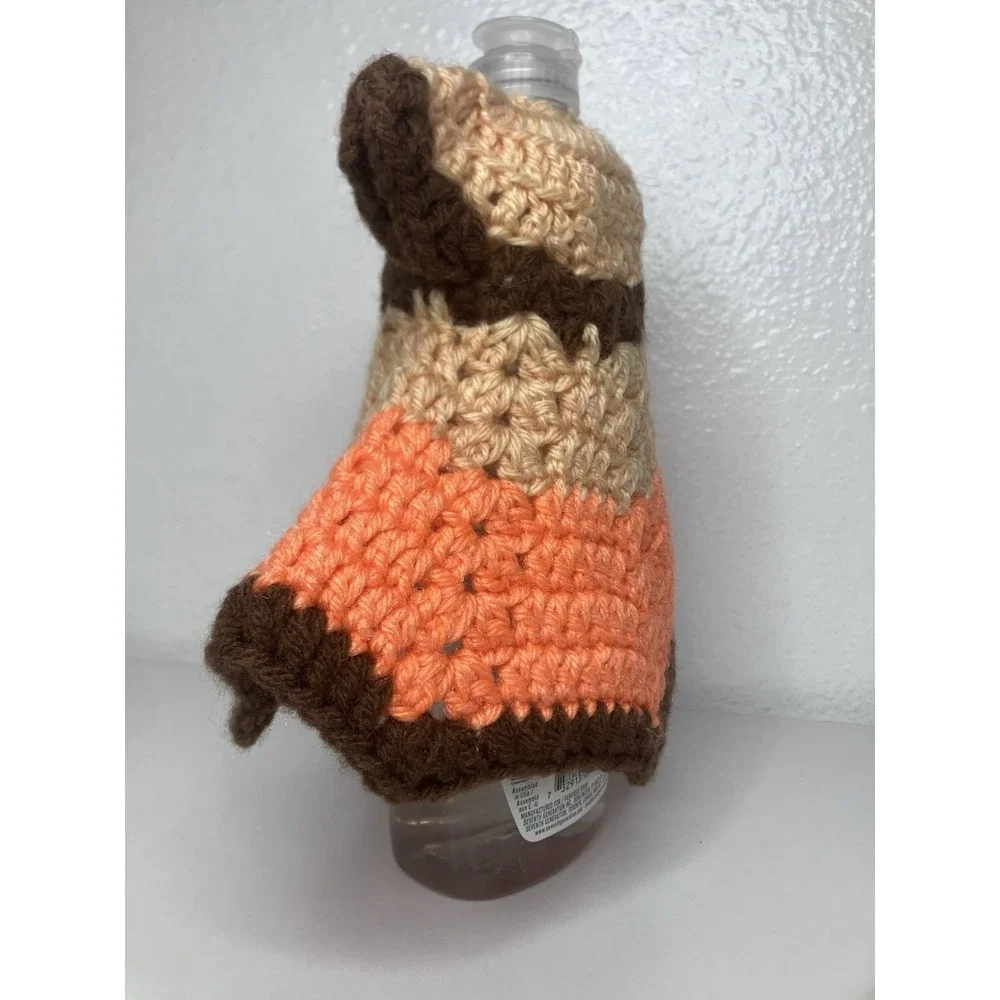 VTG Orange‎ Tan Brown 7